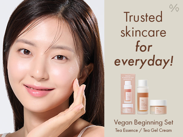 Dr.Ceuracle- Vegan Kombucha Beginning Set (Vegan Essence
50ml + Vegan Gel Cream)