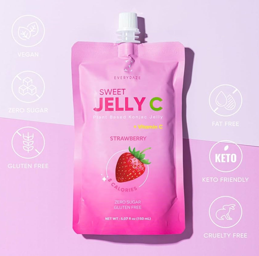 EVERYDAZE Sweet Jelly C Konjac Jelly- Strawberry
