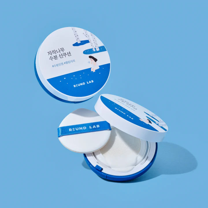 Round Lab Birch Juice Moisturizing Sun Cushion