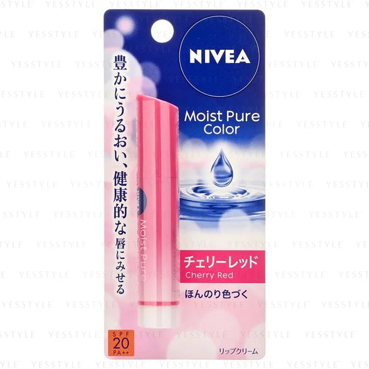 Moist Pure Color Lip Balm SPF 20
PA++Cherry Red