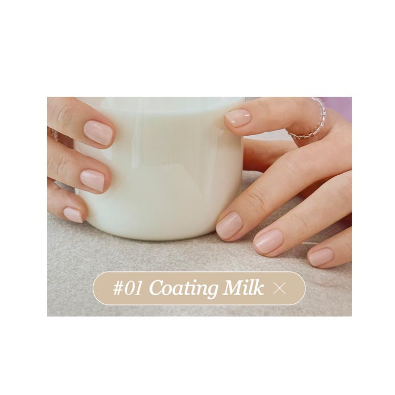 Mood Pebble Hardner #01 Coating Milk Pintauñas Romand