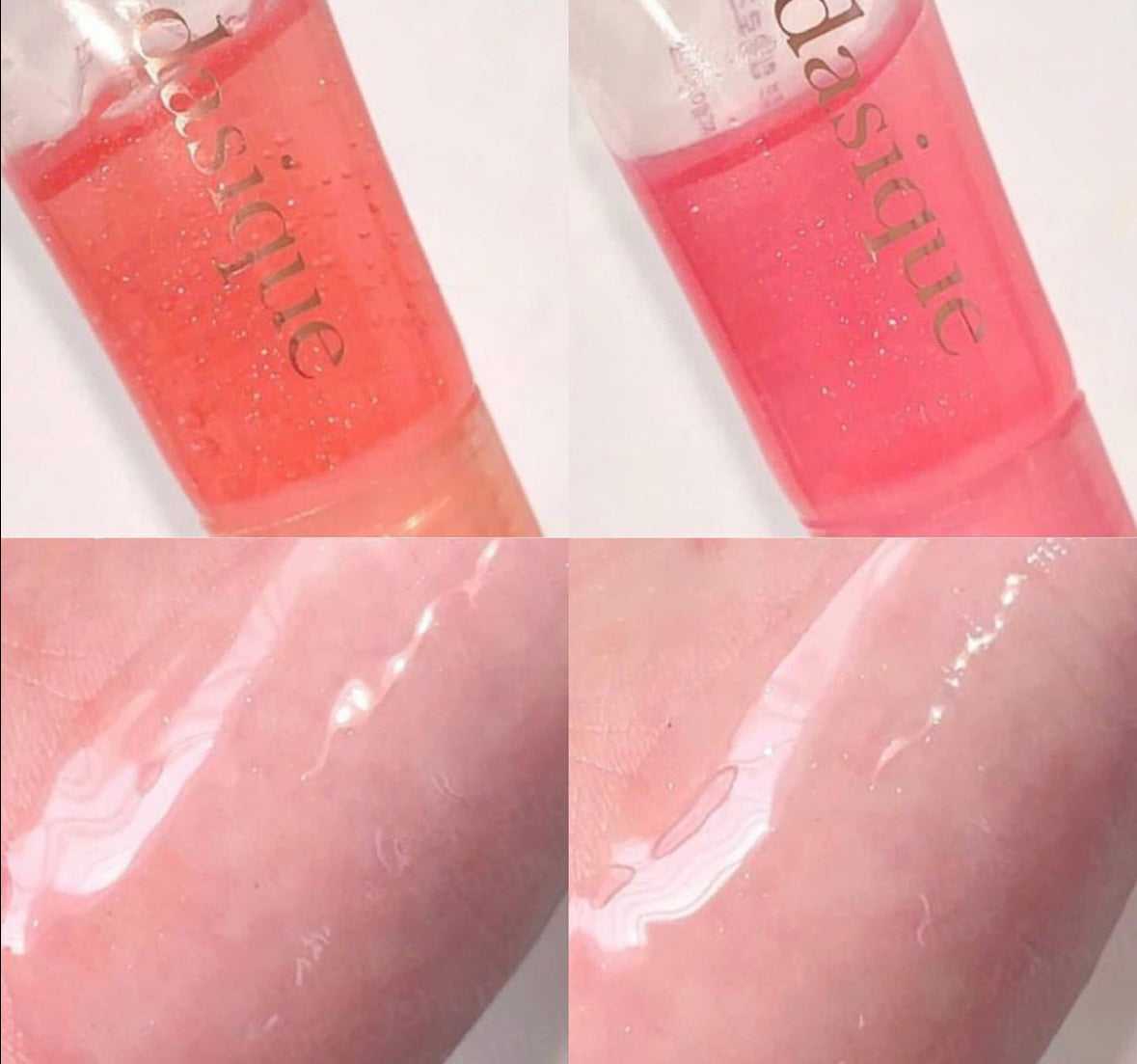 Dasique Glowy Tube Lip Gloss Mini Kit - #Warm