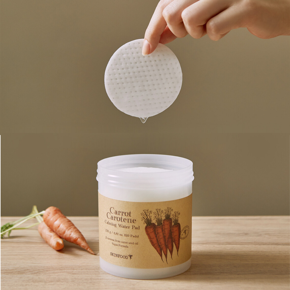 SKINFOOD Carrot Carotene Calming Water Pad Special Plus set