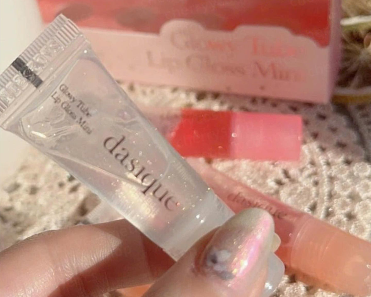 Dasique Glowy Tube Lip Gloss Mini Kit - #Warm