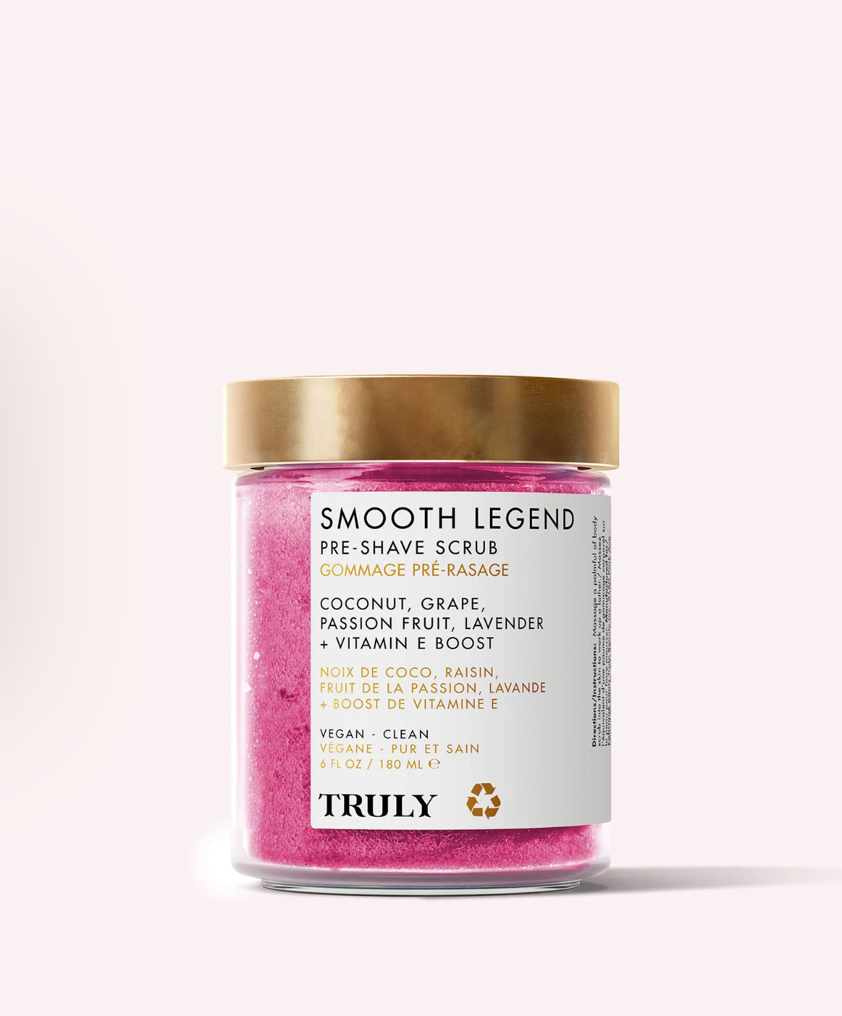 Truly Beauty- Smooth Legend Pre Shave Scrub