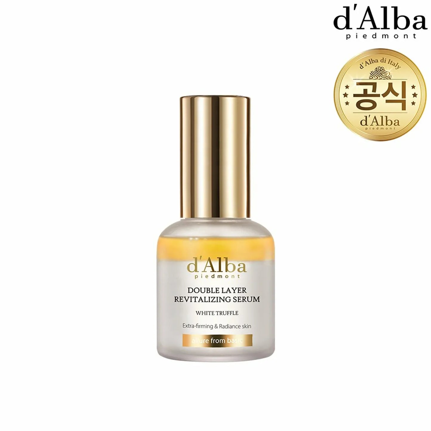 White Truffle Double Layer Revitalizing Serum d’Alba