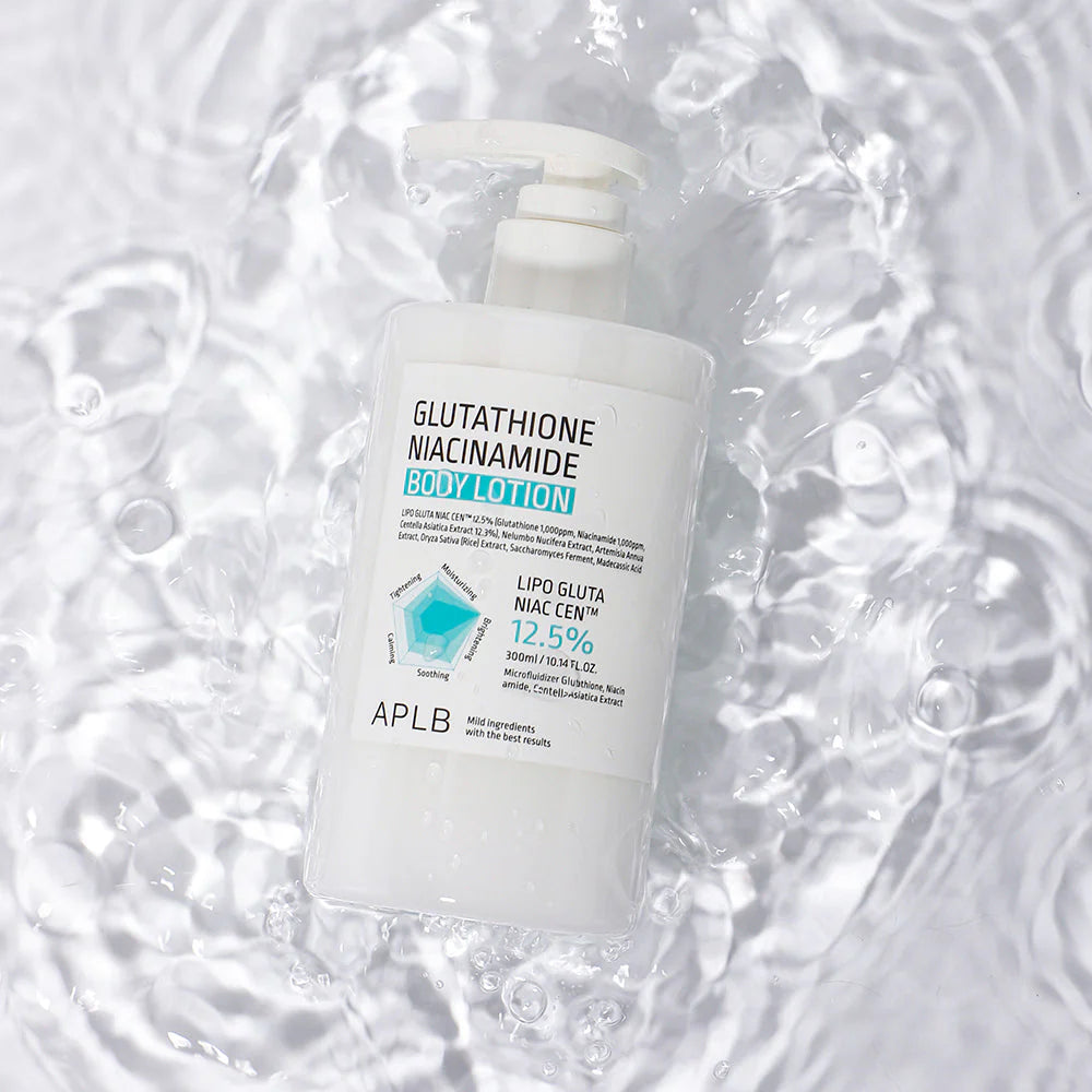 Glutathione & Niacinamide Body Lotion Crema Blanqueadora