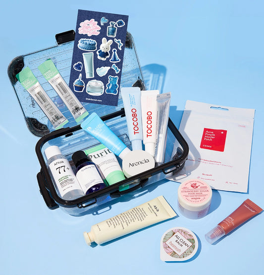 Skincare Suitcase Newbie Vibes 17pcs *TIMEDEAL*