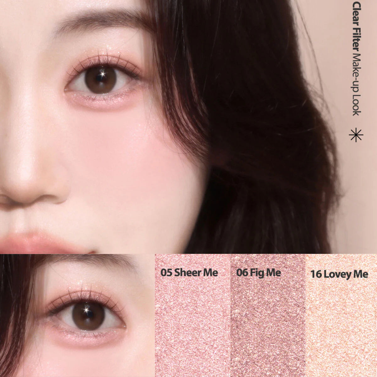 CLIO Twinkle Pop Glittering Eye Stick #05 Sheer Me