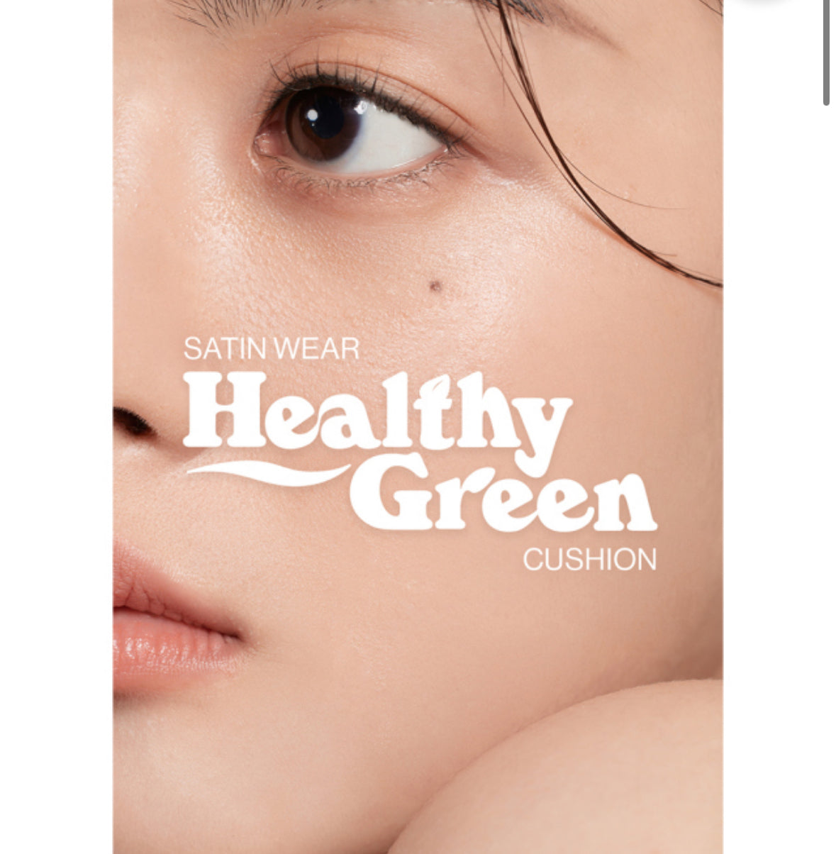 UNLEASHIA Satin Wear Healthy Green Cushion
