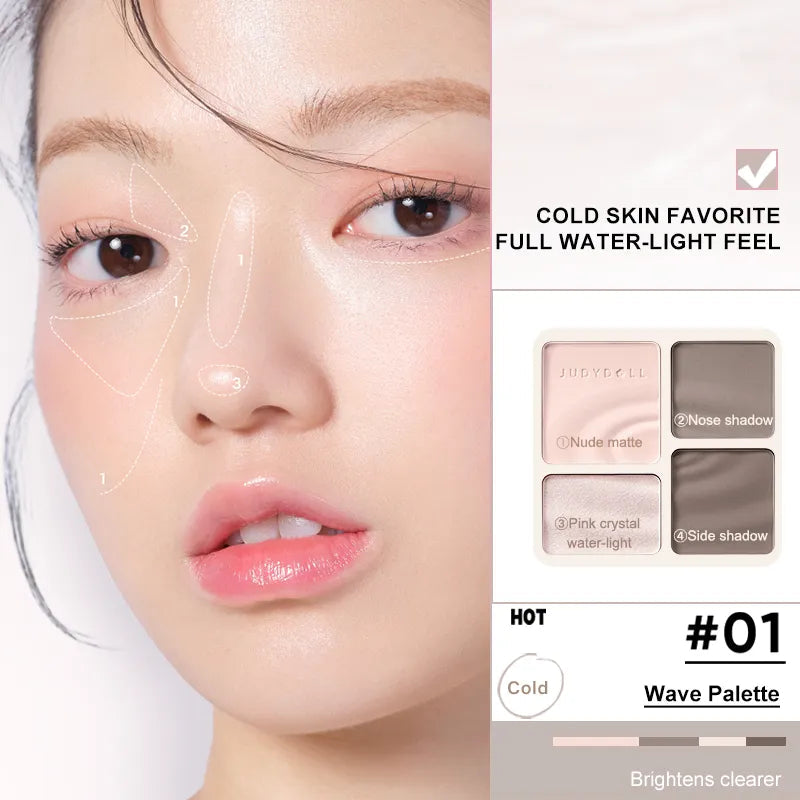 Judy Doll Contour Palette #01 waves