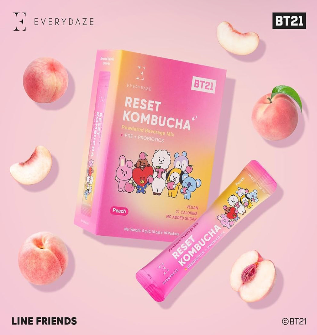 Everydaze BT21 Reset Kombucha Tea Powdered Beverage Mix