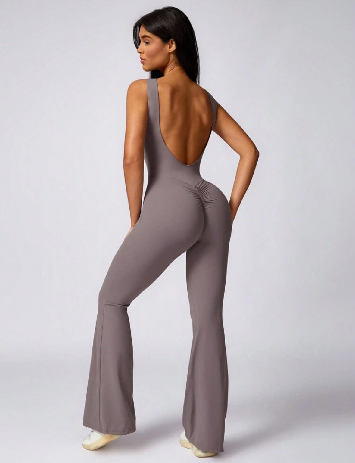 Mono Flared Casual Moldeador Cintura