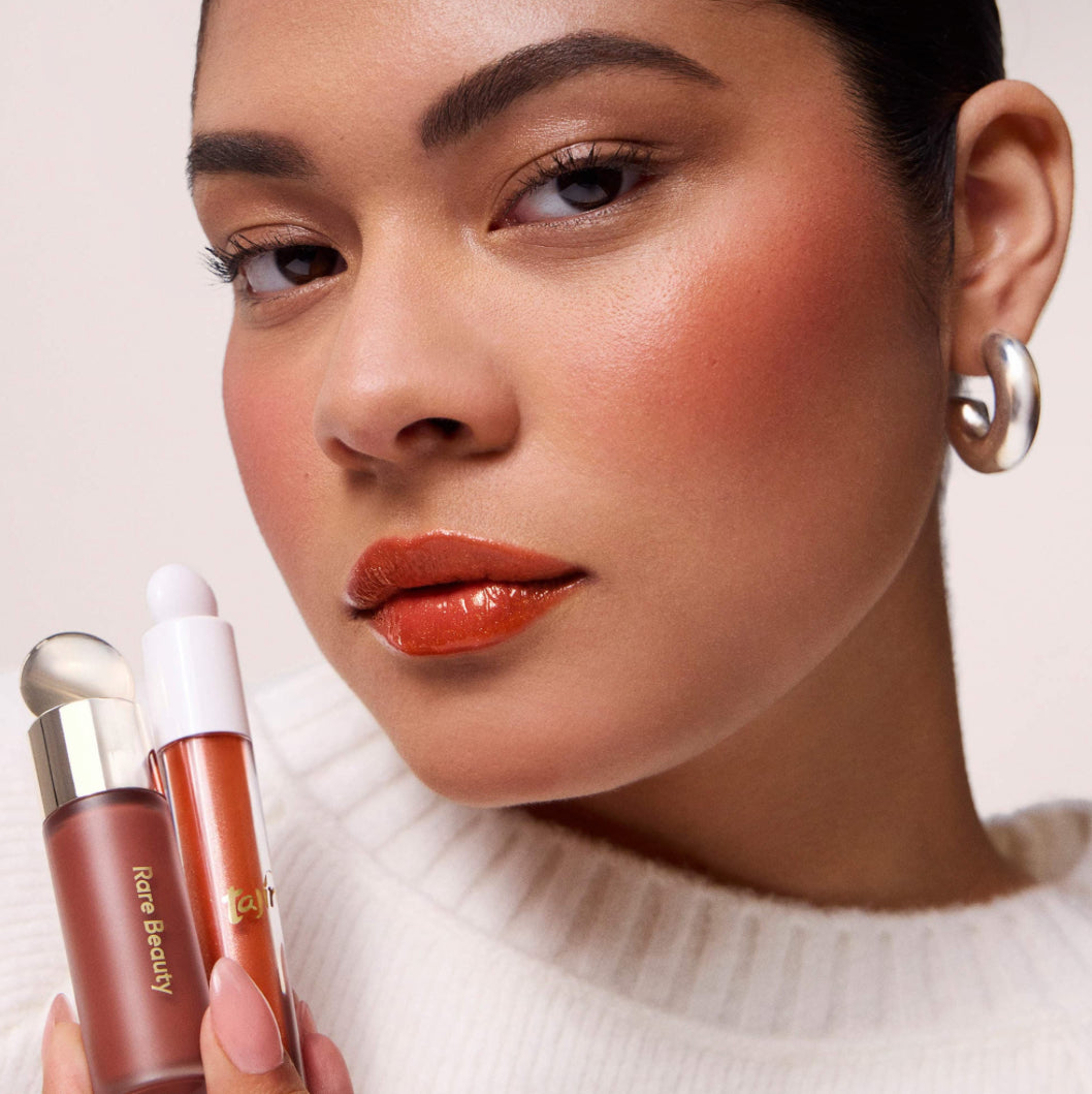 Rare Beauty x Tajin Soft Pinch Liquid Blush & Positive Light Luminizing Lip Gloss Duo Set *BAJO PEDIDO*