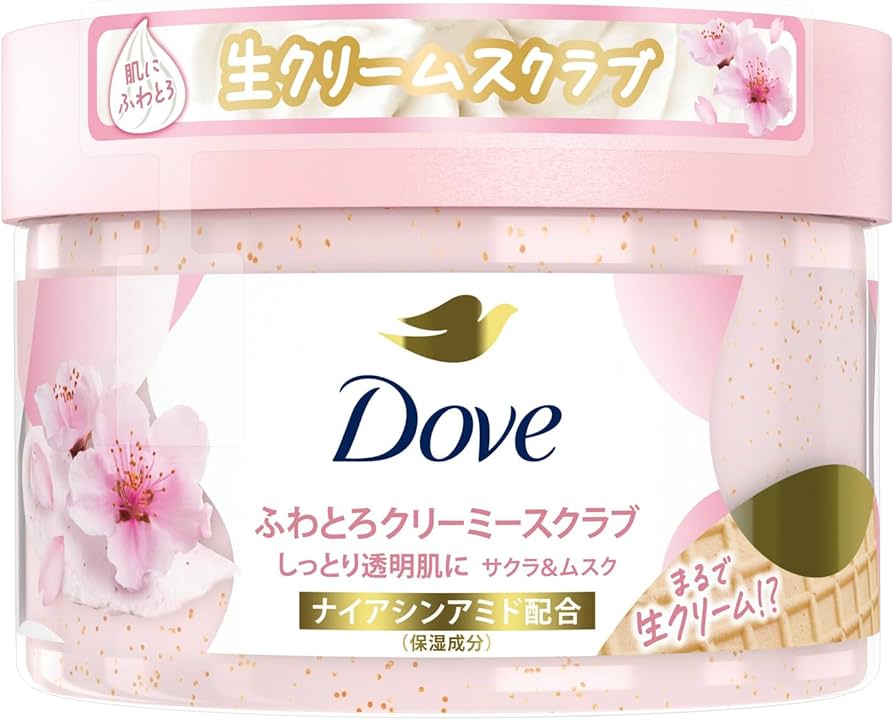 Dove Japan- Exfoliating Body Scrub Sakura & Musk