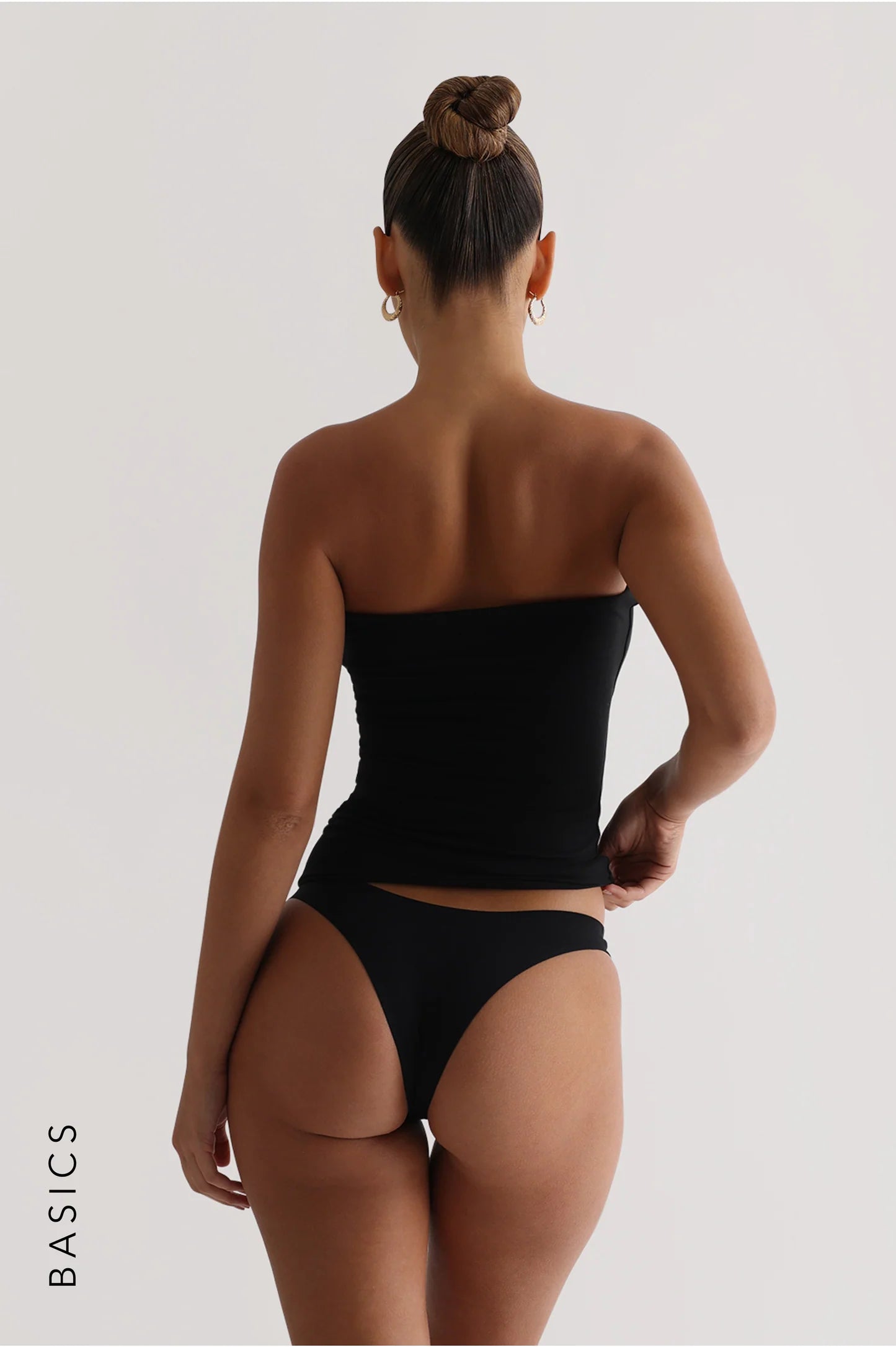 Tank Top Negro Elástico