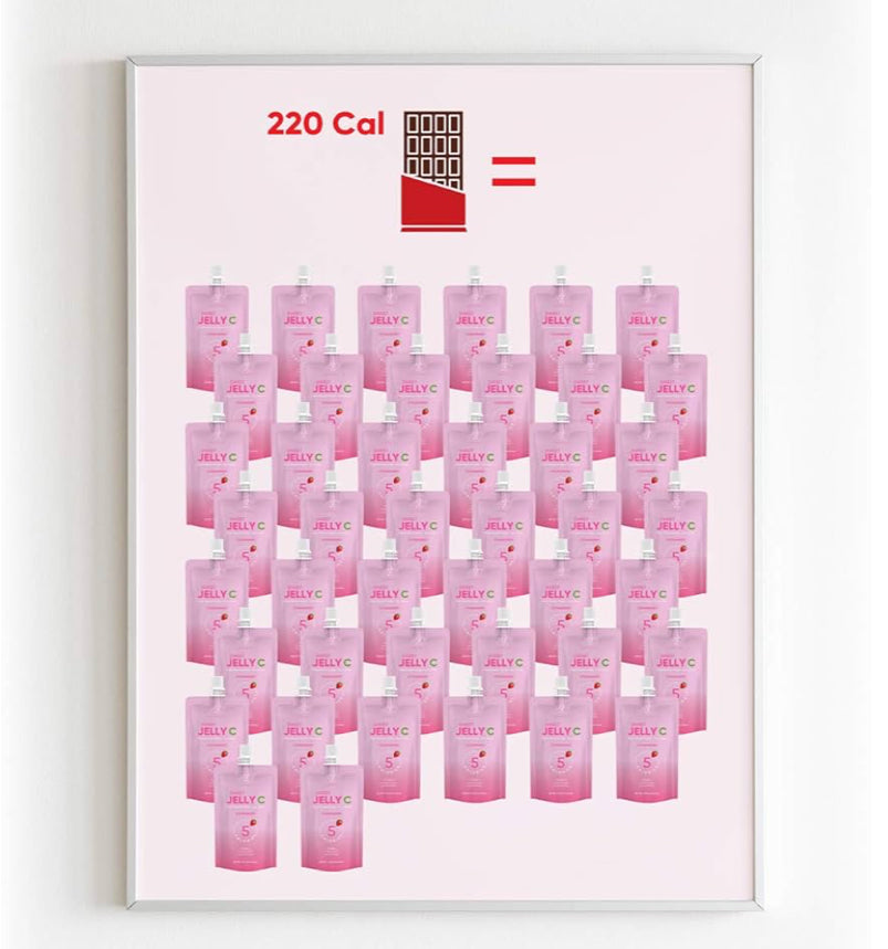 EVERYDAZE Sweet Jelly C Konjac Jelly- Strawberry