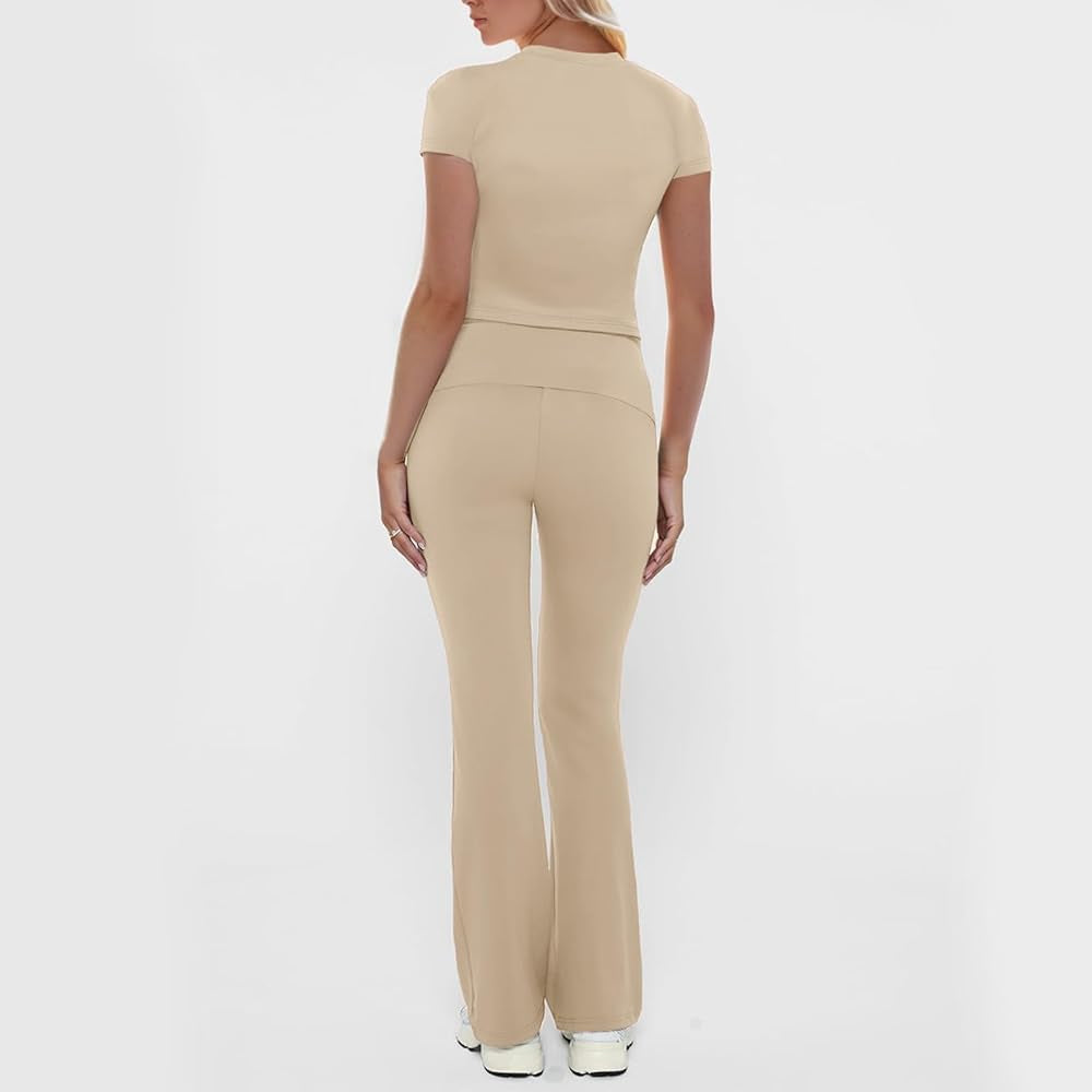 Blusa Beige Manga Corta