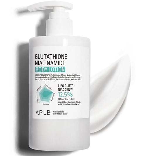 Glutathione & Niacinamide Body Lotion Crema Blanqueadora