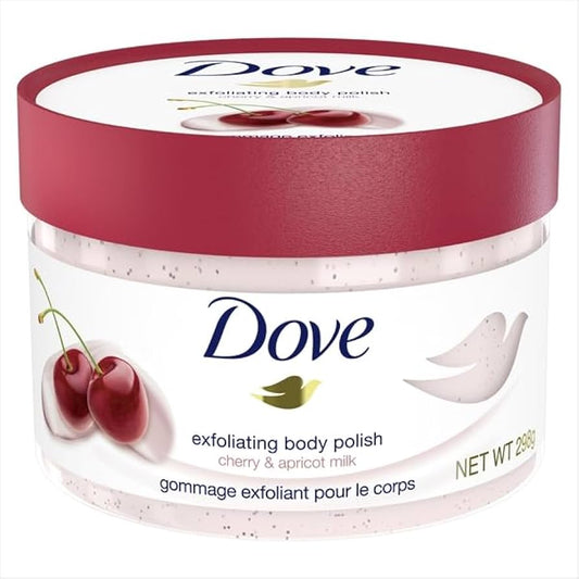 Dove Japan- Exfoliating Body Polish Cherry & Apricot Milk