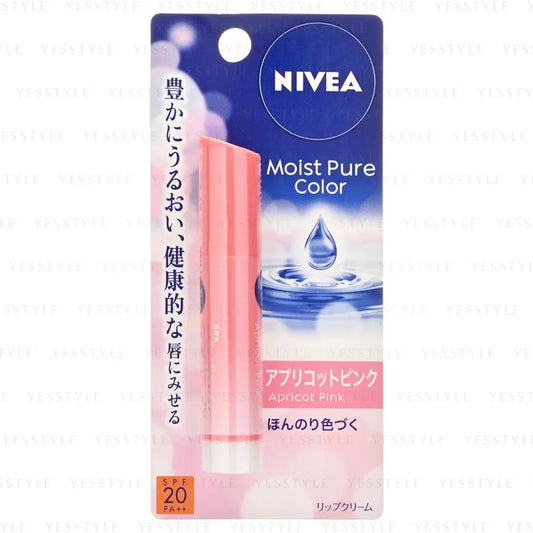Moist Pure Color Lip Balm SPF 20
PA++Apricot Pink