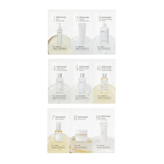 9-Step Skincare Sachet Bundle Set Mixsoon