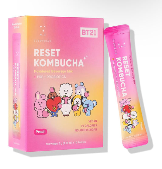 Everydaze BT21 Reset Kombucha Tea Powdered Beverage Mix