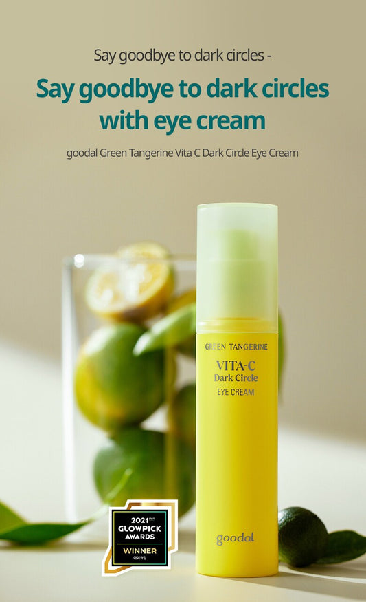 Green Tangerine Vita C Dark Circle Eye Cream - GOODAL