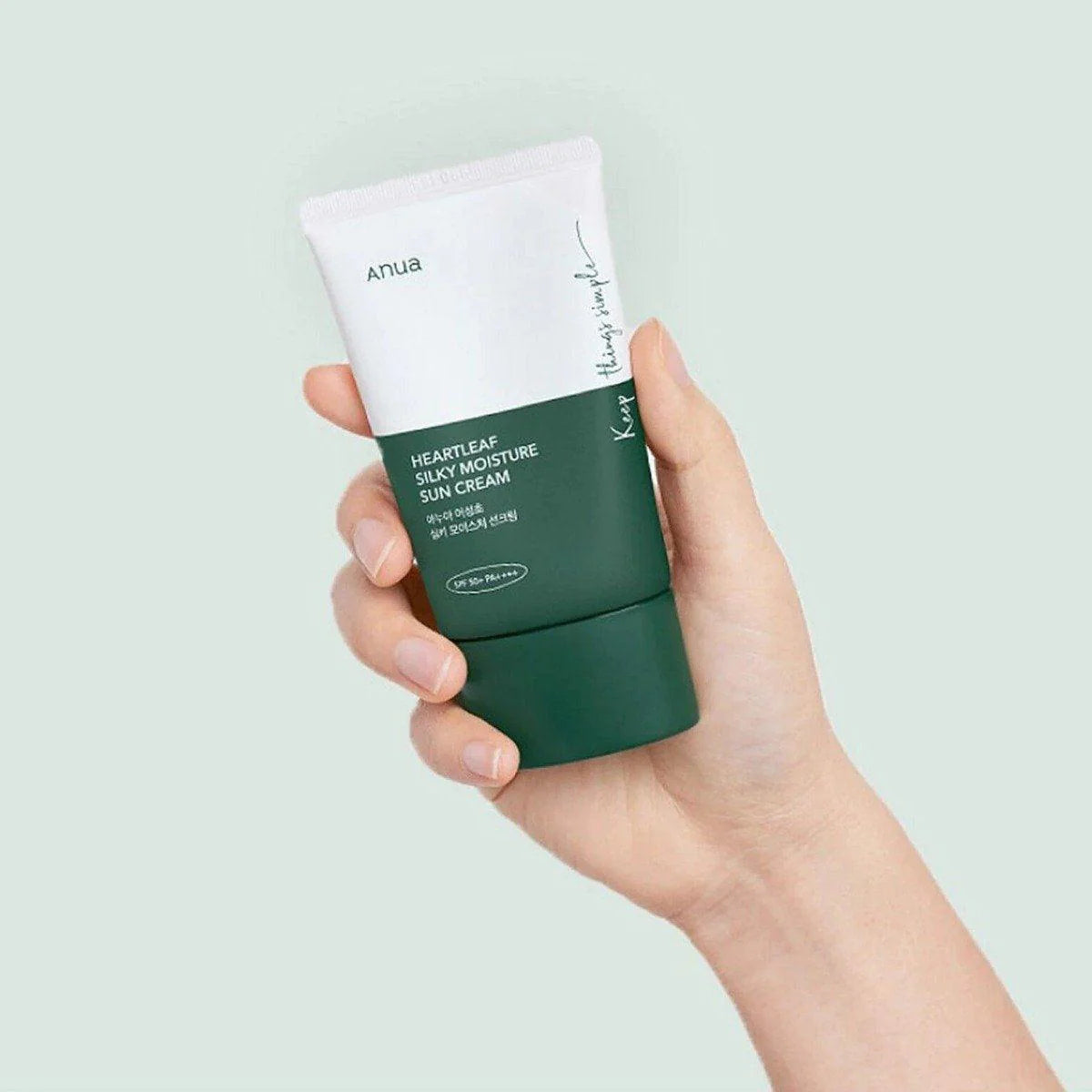 Anua- Heartleaf Silky Moisture Sun cream 50ml