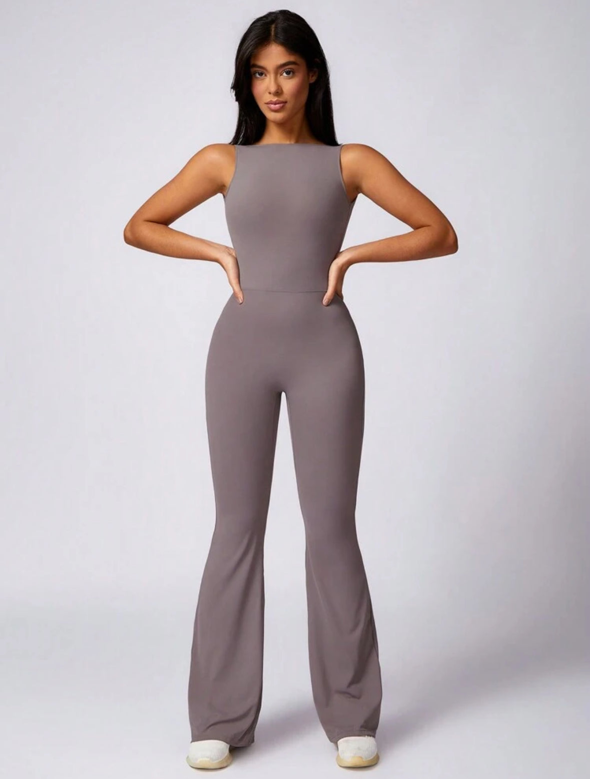 Mono Flared Casual Moldeador Cintura