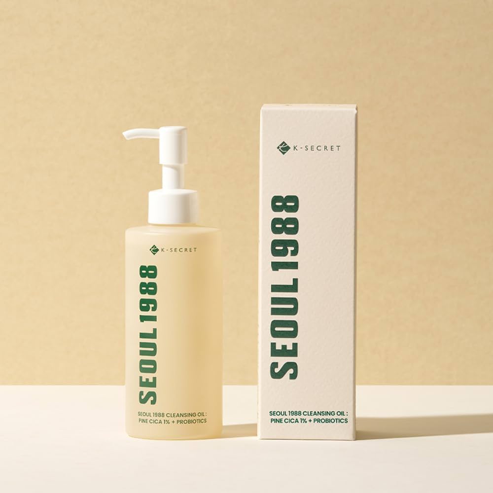 [K-SECRET] SEOUL 1988 Cleansing Oil : Pine Cica 1% + Probiotics 200ml