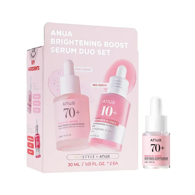 [Anua] Brightening Boost Serum Duo Set 2 pcs