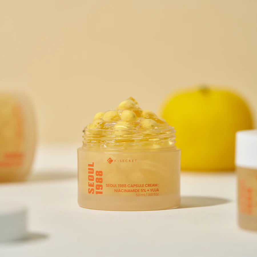 [KSECRET] SEOUL 1988 CAPSULE CREAM : NIACINAMIDE 5% + YUJA