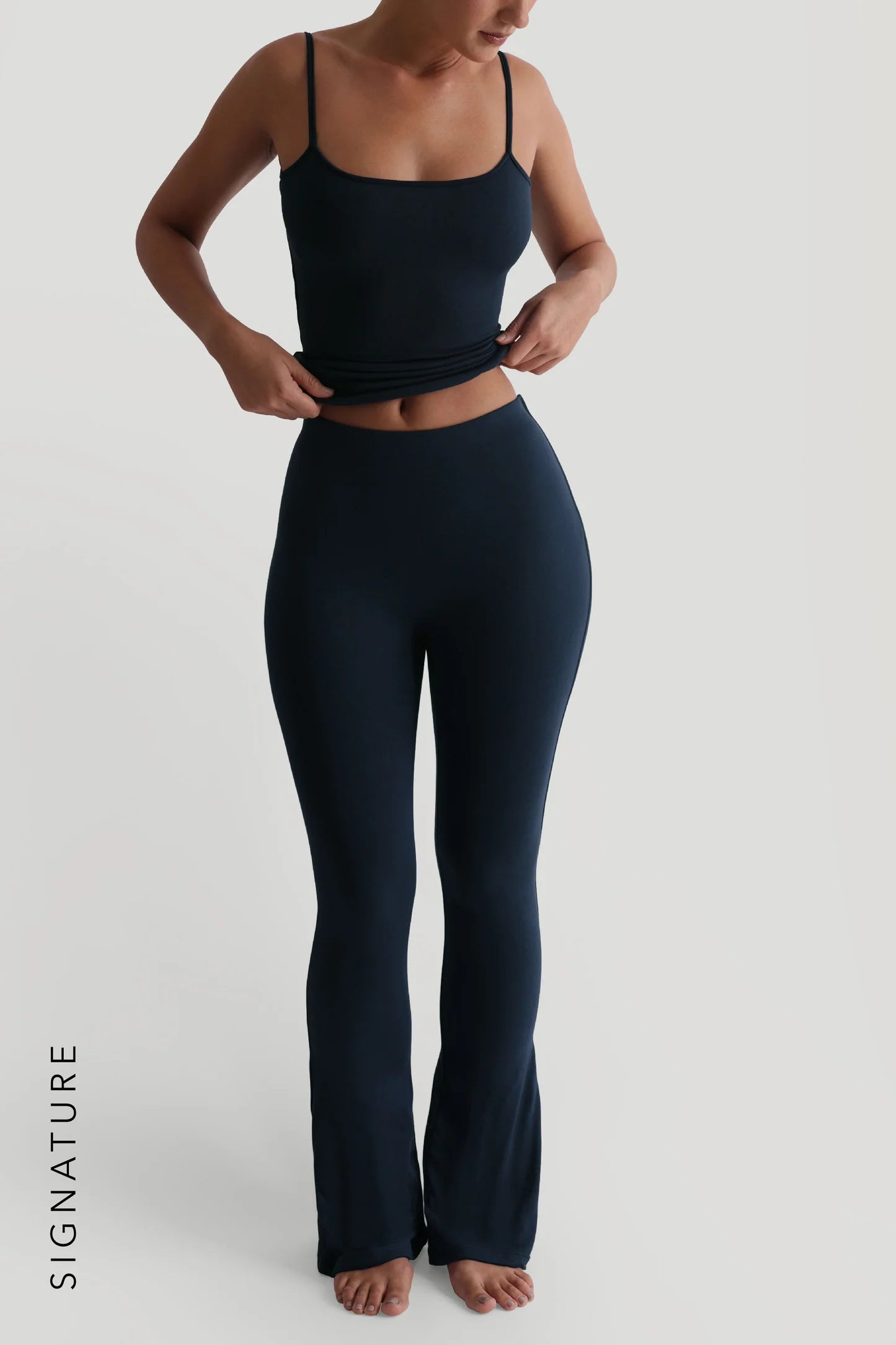 Leggins Azul Flared