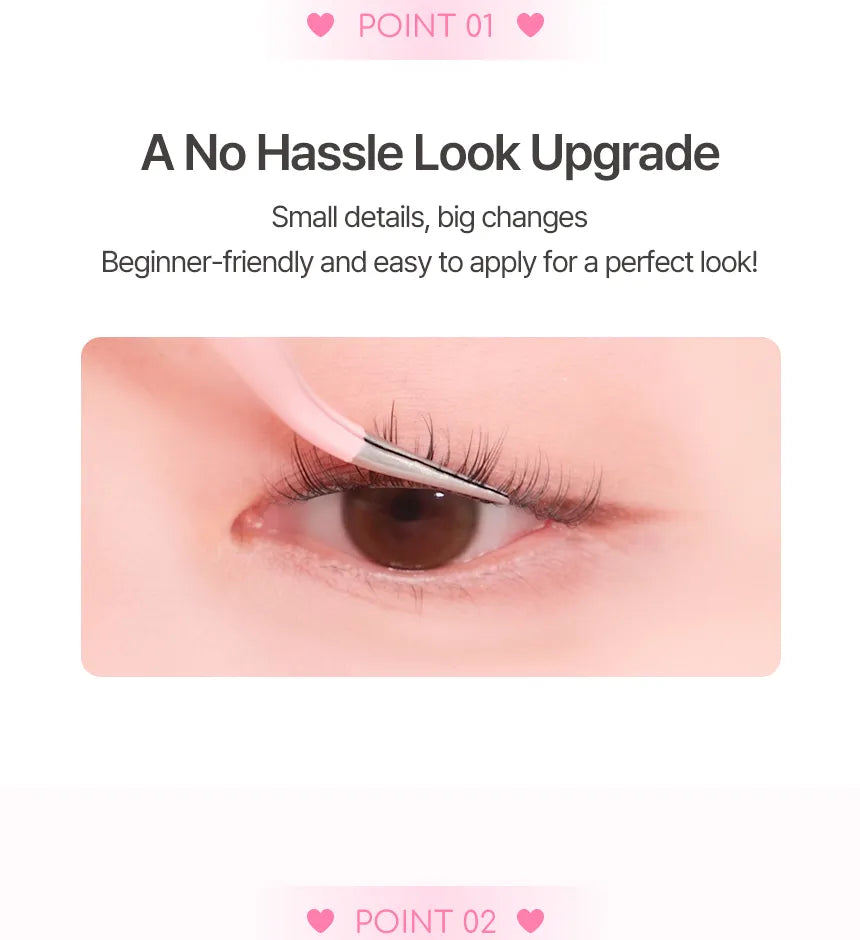 [ccam bbak] No Glue Lash Pink