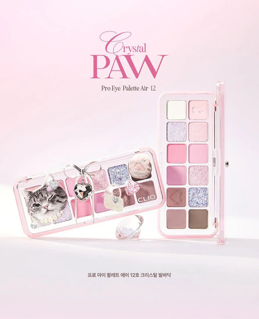 [Clio] Pro Eye Palette Air 12 Crystal Paw Luxury Koshort Special Edition