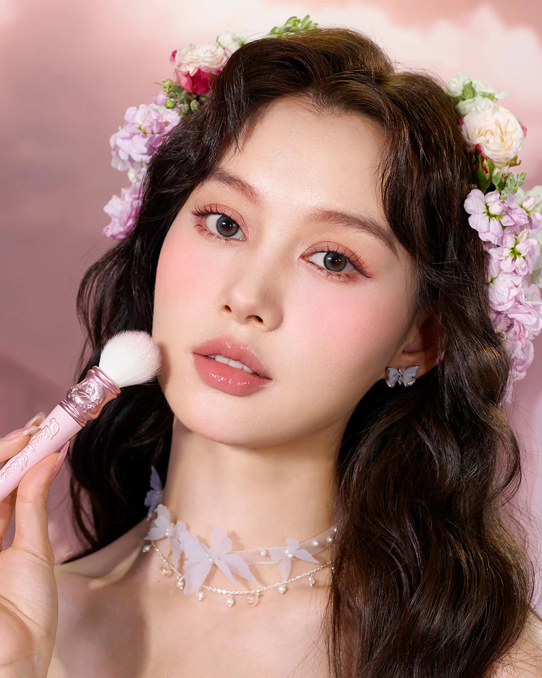 [Flower Knows] Midsummer Fairytales Blush Brush- Pink Vanilla
