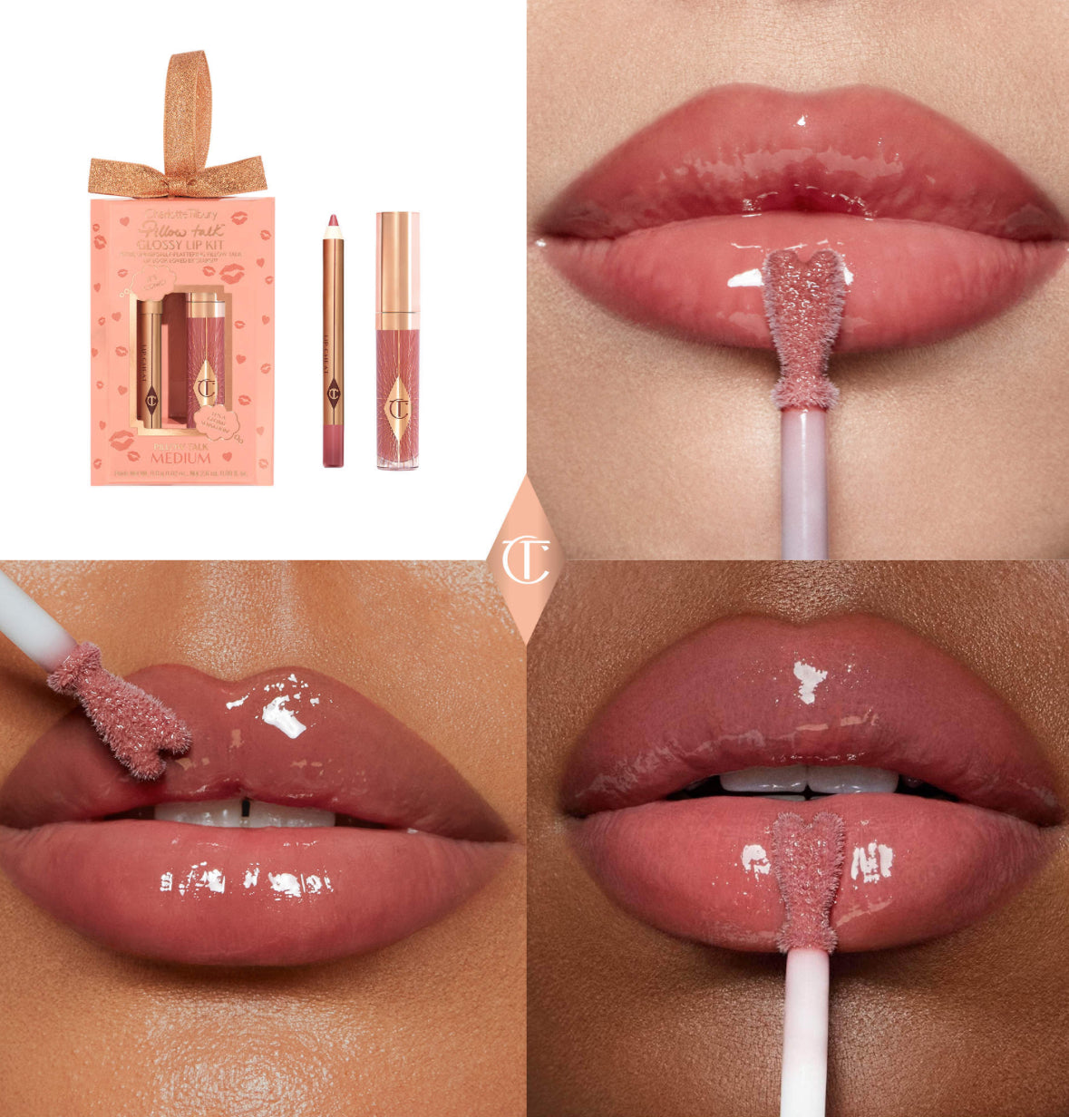 [Charlotte Tilbury] Mini Pillow Talk Glossy Lip Duos *PRE-ORDEN*