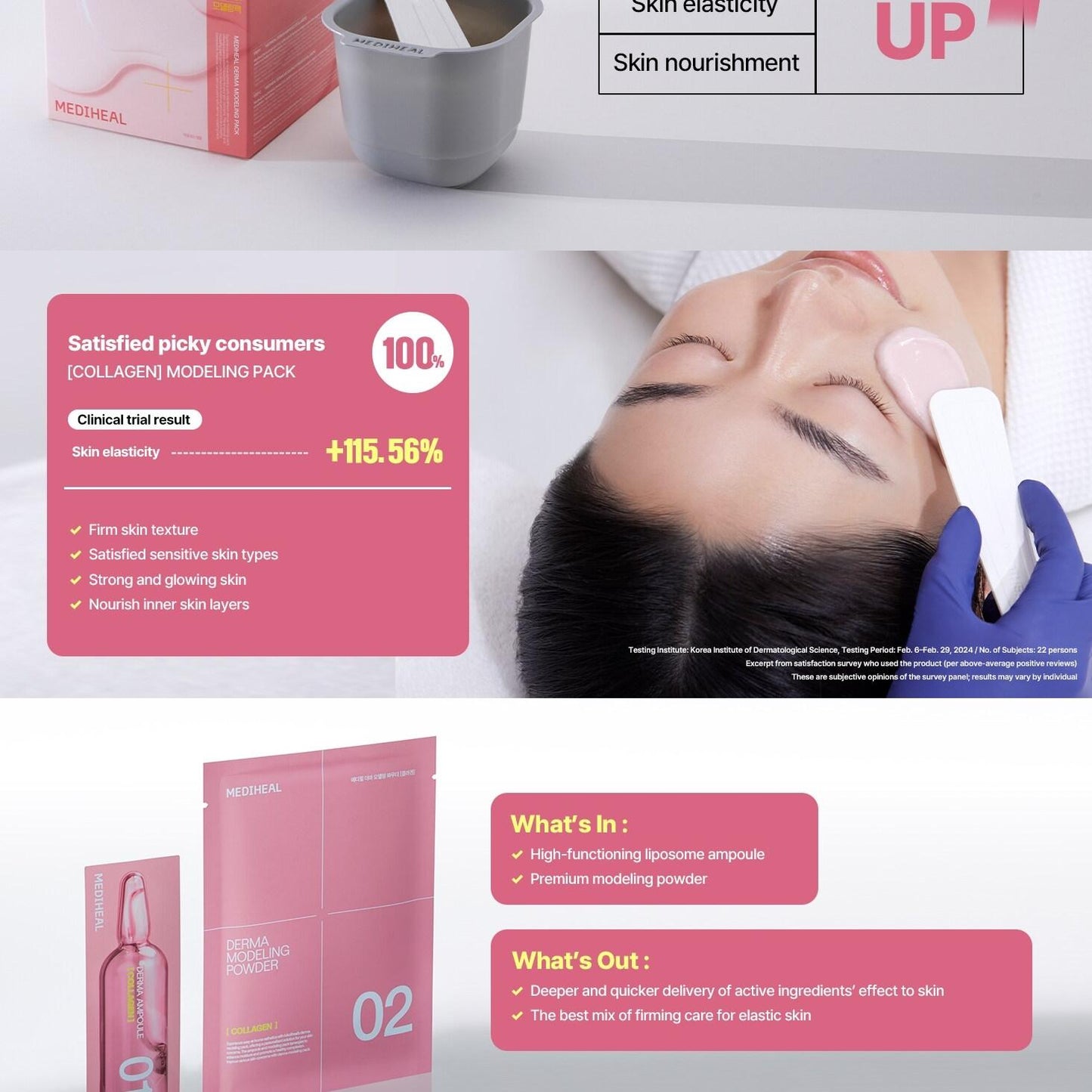 [MEDIHEAL] Derma Modeling
Powder 28g [Collagen for Elasticity]