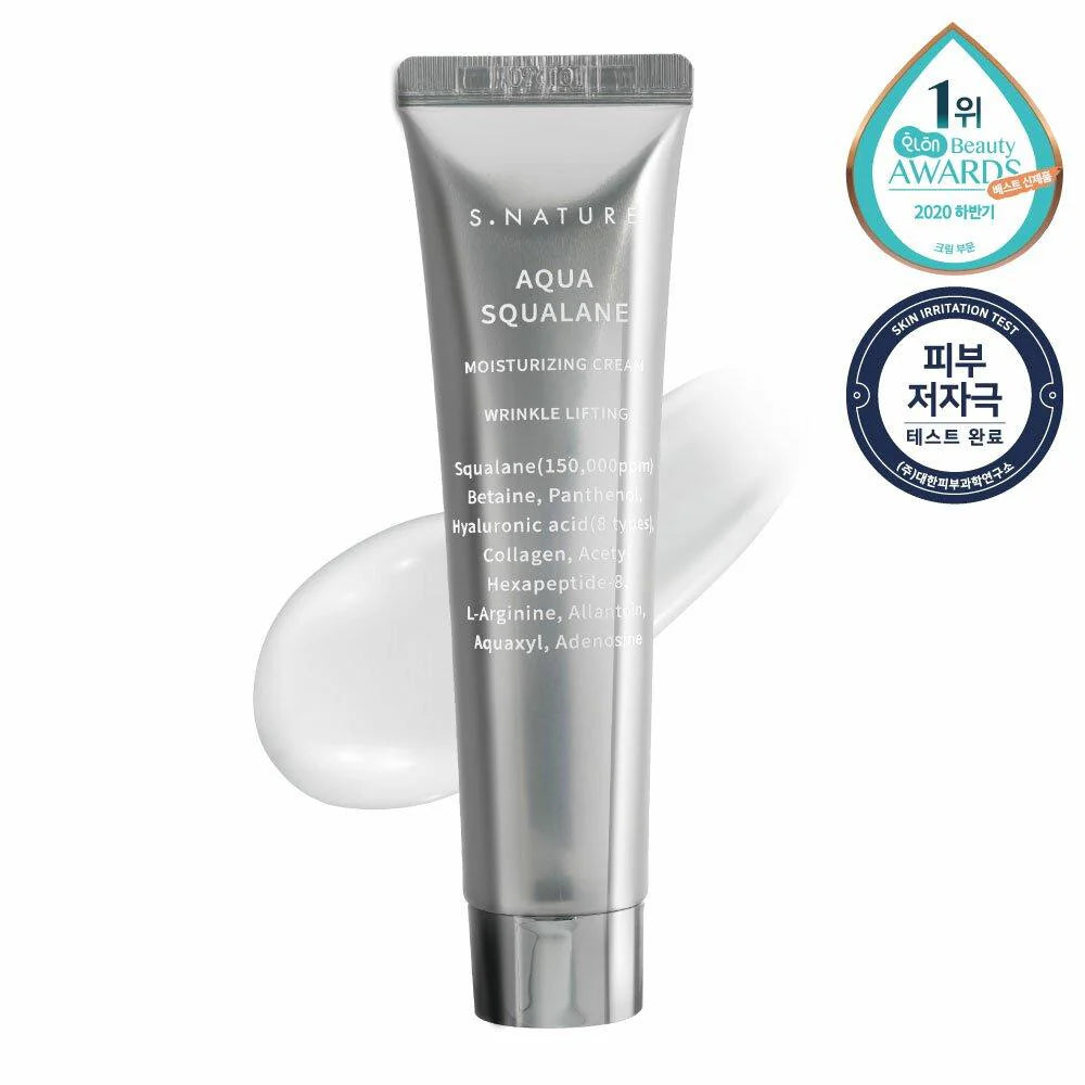 [S. Nature] AQUA SQUALANE MOISTURIZING CREAM