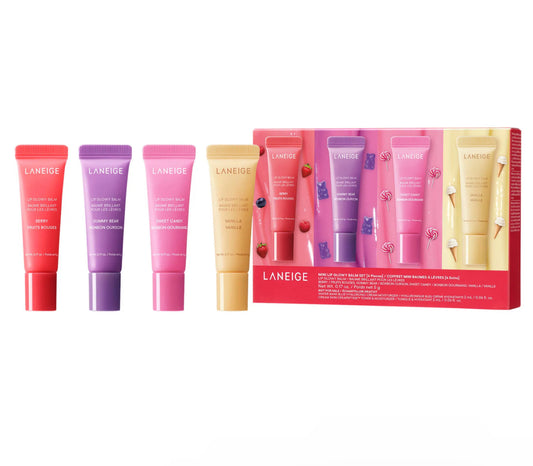 [LANEIGE] Mini Lip Glowy Balm Set *BAJO PEDIDO*