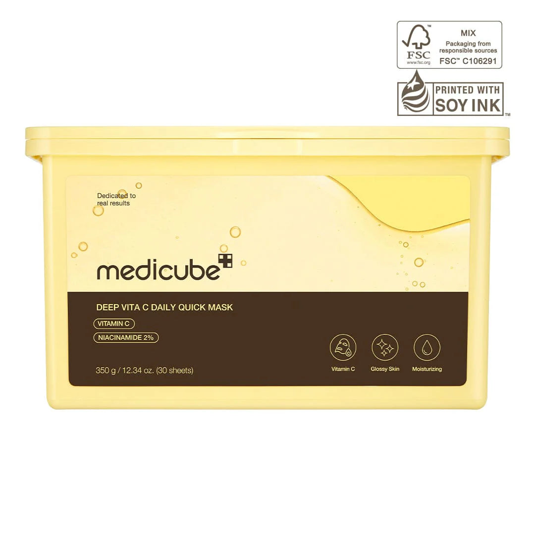 [medicube] Deep Vita C Daily Quick Mask 30 sheets
