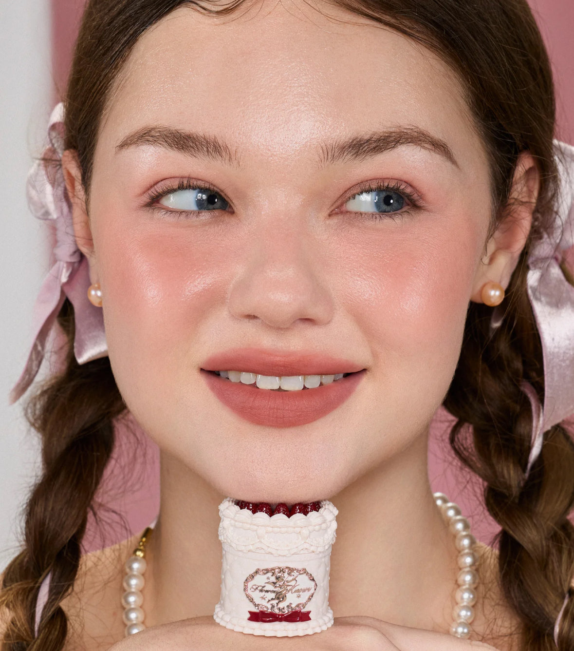 [Flower Knows] Strawberry Cupid Cake Lip Cream V03 Croissant