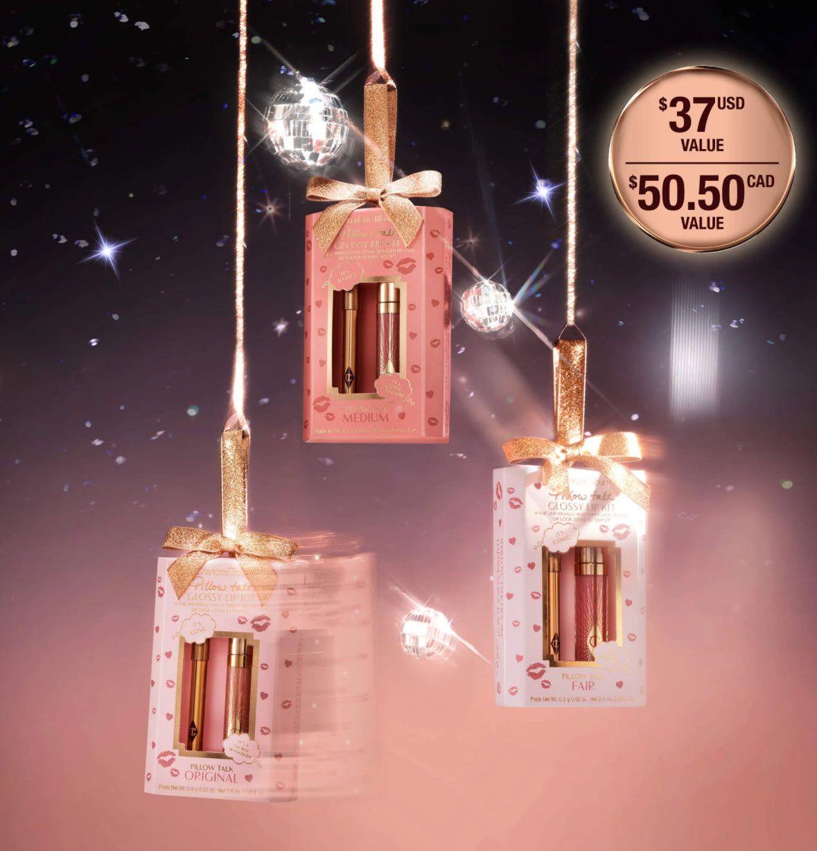 [Charlotte Tilbury] Mini Pillow Talk Glossy Lip Duos *PRE-ORDEN*