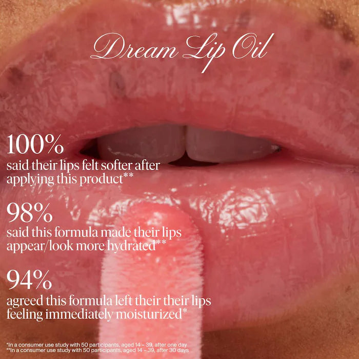 Summer Fridays Dream Lip Oil for Moisturizing Sheer Coverage Pink Cloud