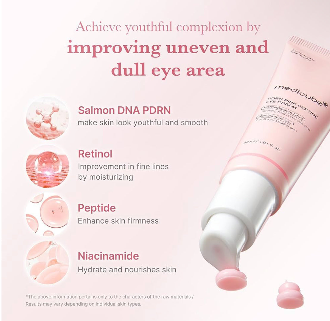 [MEDICUBE] PDRN Pink Eye Serum 30ml