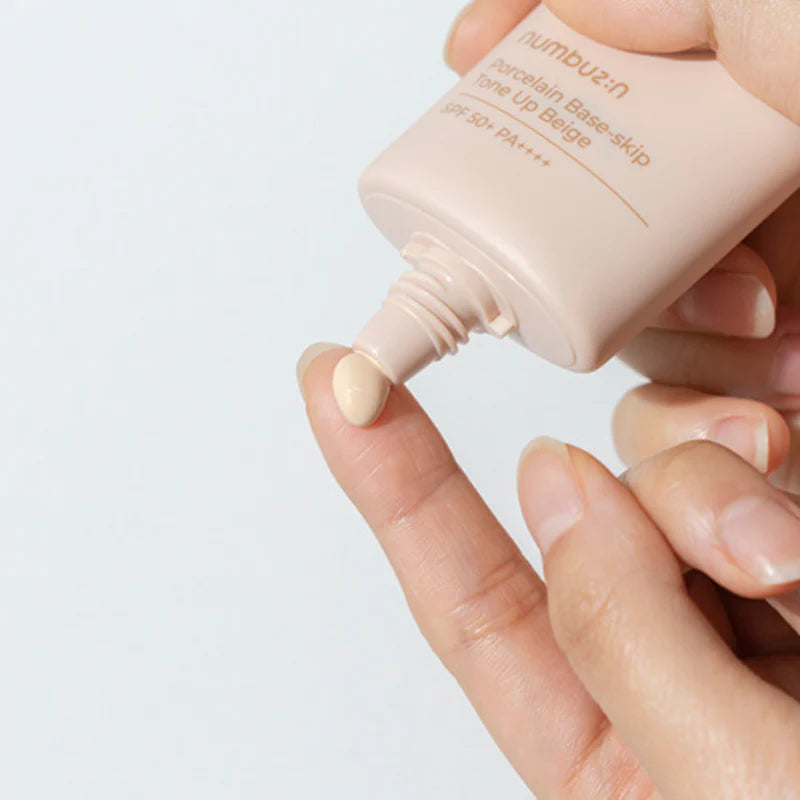 Numbuzin No. 3 Porcelain Base-Skip Tone Up Beige 50ml