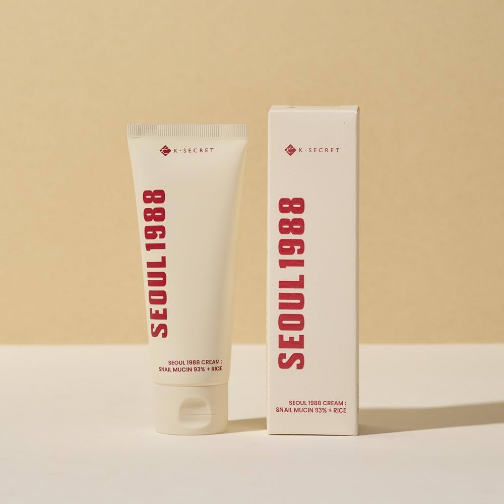 [KSECRET] SEOUL 1988 Cream : Snail Mucin 93% + Rice