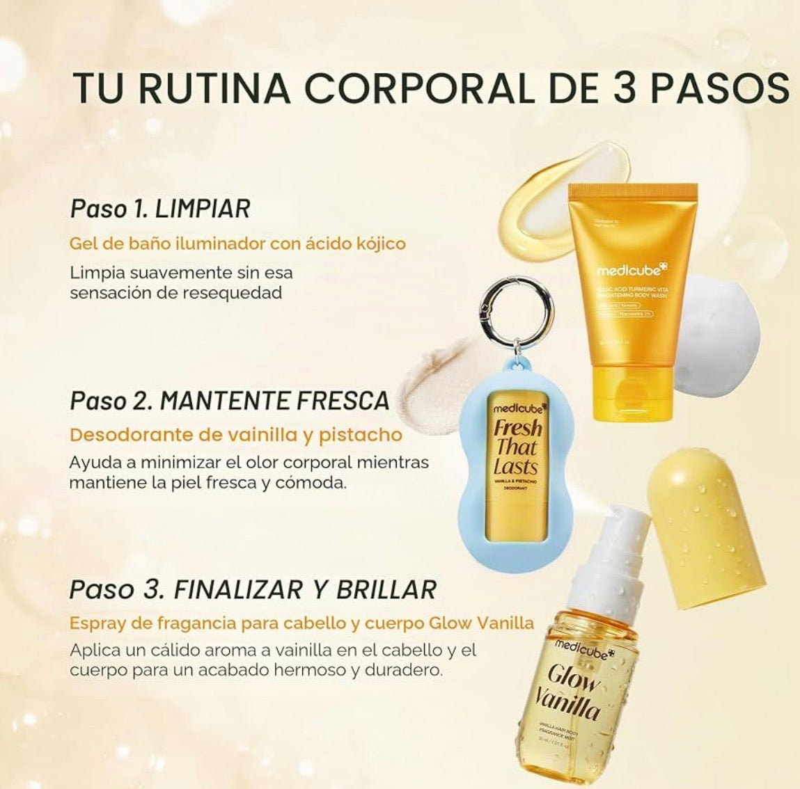 [medicube] Kit corporal Fresh Glow