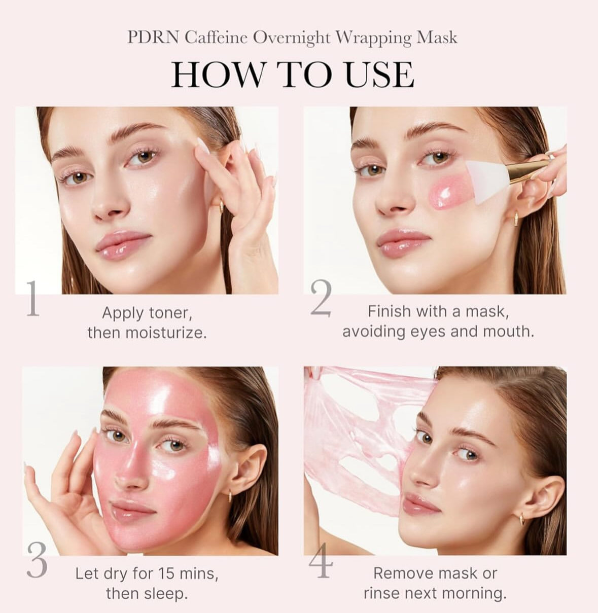 [Medicube] PDRN Caffeine Overnight Wrapping Peel Off BAJO PEDIDO
